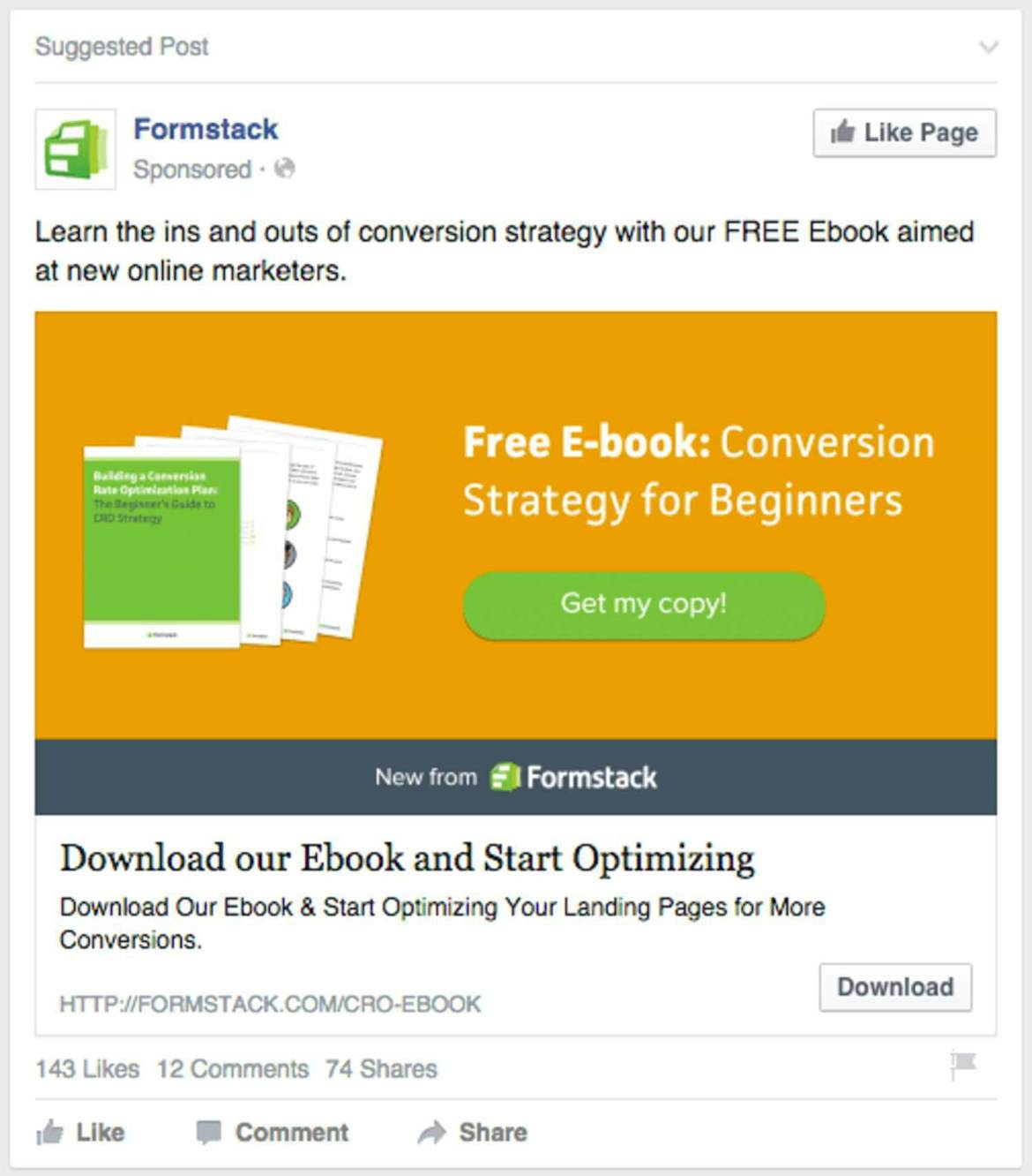 Use Facebook to cross-promote your content