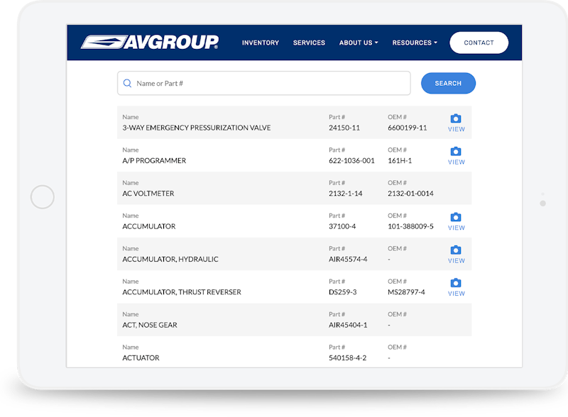 Avgroup product search feature